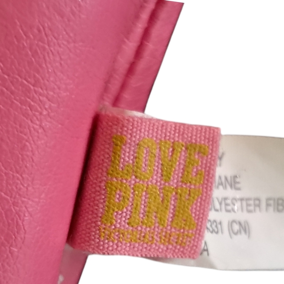 PINK Victoria's Secret Plush Dog Toy - Vibrant Pink - Picture 2 of 5